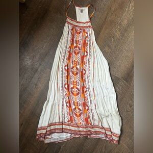 Bohemian Mini Dress with open back